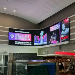 LED Display at Southport Sharks Football Club